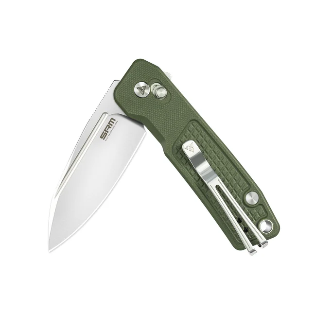 Ніж складаний кишеньковий SRM Scout 7229-GP (6.9 см) 14C28N / G10 зелений — Photo 1