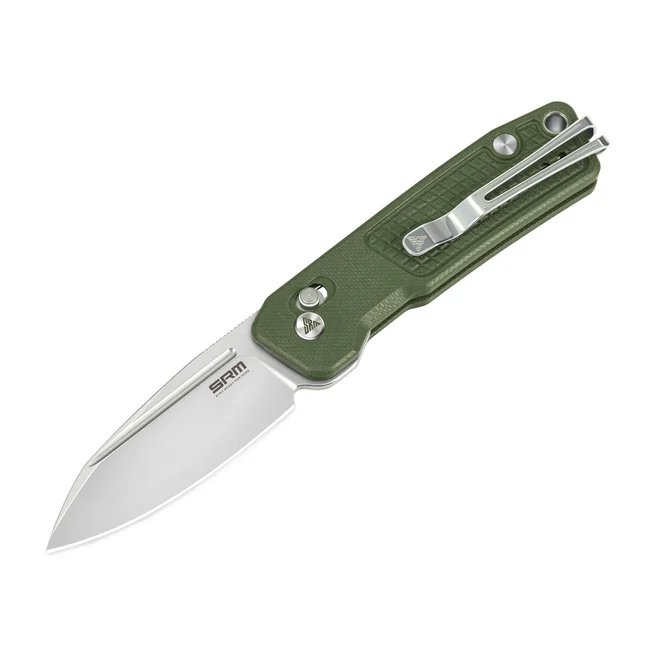 Ніж складаний кишеньковий SRM Scout 7229-GP (6.9 см) 14C28N / G10 зелений — Photo 2