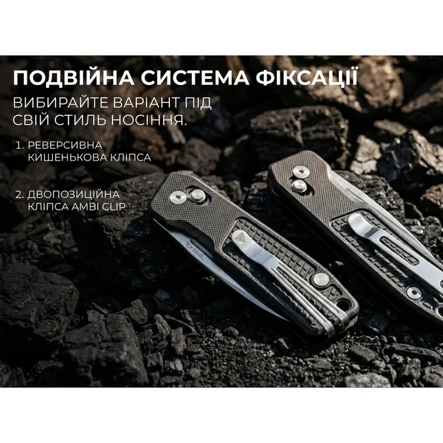 Нож складной карманный SRM Scout 7229-GB (6.9 см) 14C28N / G10 черный — Photo 11