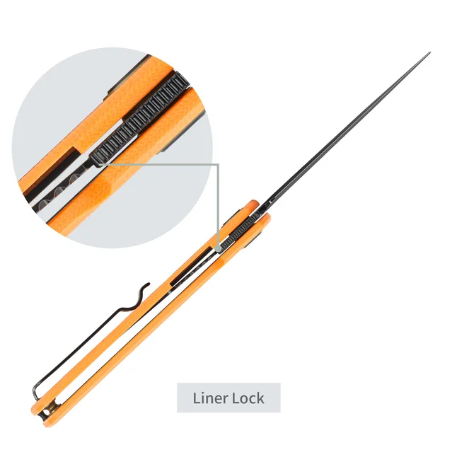 Ніж складаний SRM Air 105M-GJ, помаранчевий — Photo 12