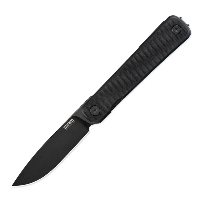 Ніж складаний туристичний SRM Palfrey 135L-GB (8.3 см) 14C28N / G10 чорний