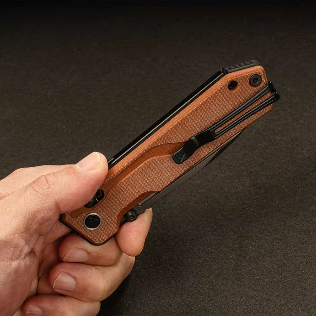 Ніж складаний SRM Rubik 7228B-MN2, коричневий — Photo 6