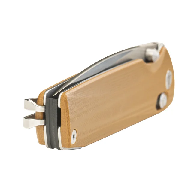 Ніж складаний SRM Terrier 258L-GW2, коричневий — Photo 8