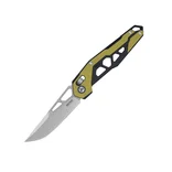 Ніж складаний туристичний SRM Mecha, (8.3 см) D2 / G10 жовтий — Photo 12