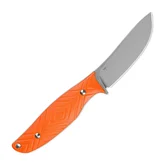 Ніж з чохлом туристичний SRM Fossa 605T-GJ, (8.8 см) 14C28N / G10 помаранчевий — Photo 9