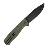 Нож складной туристический SRM (9.2 см) 14C28N / G10 зеленый — Photo 12