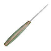 Ніж з чохлом туристичний SRM Fossa 605T-GP, (8.8 см) 14C28N / G10 зелений — Photo 12
