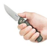 Ніж складаний туристичний SRM Medal (8,2 см) 140Cr / Micarta, зелений — Photo 21