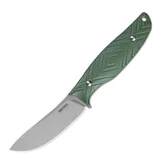Ніж з чохлом туристичний SRM Fossa 605T-GP, (8.8 см) 14C28N / G10 зелений — Photo 8
