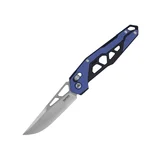 Ніж складаний туристичний SRM Mecha, (8.3 см) D2 / G10 блакитний — Photo 8